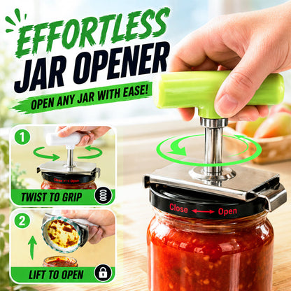 🔥LAST DAY 50% OFF | Stainless Steel Jar Opener & Bottle Lid Remover