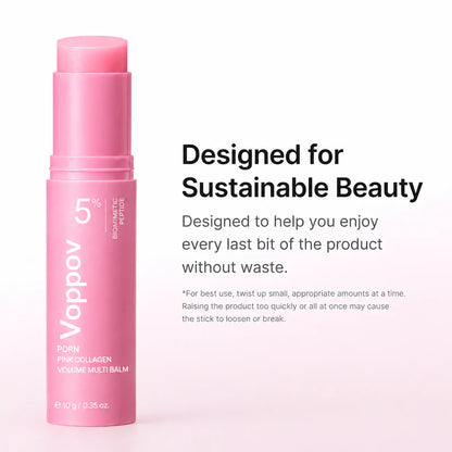 Voppov® Korean PDRN Pink Collagen Volume Multi Balm