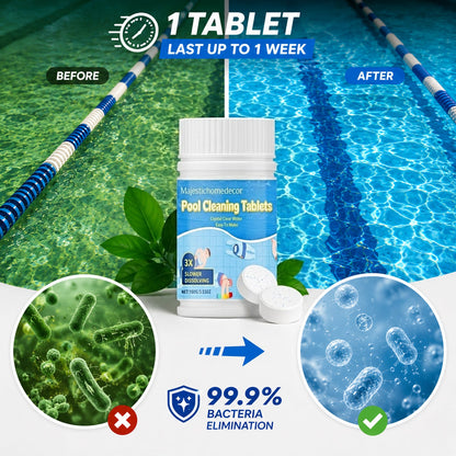 The Next-Gen Pool Purifier is here ✨ 3X Stronger Algae Control, Gentle & Safe for Kids! 👨‍👩‍👧‍👦