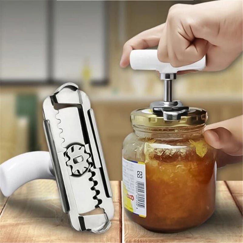 🔥LAST DAY 50% OFF | Stainless Steel Jar Opener & Bottle Lid Remover