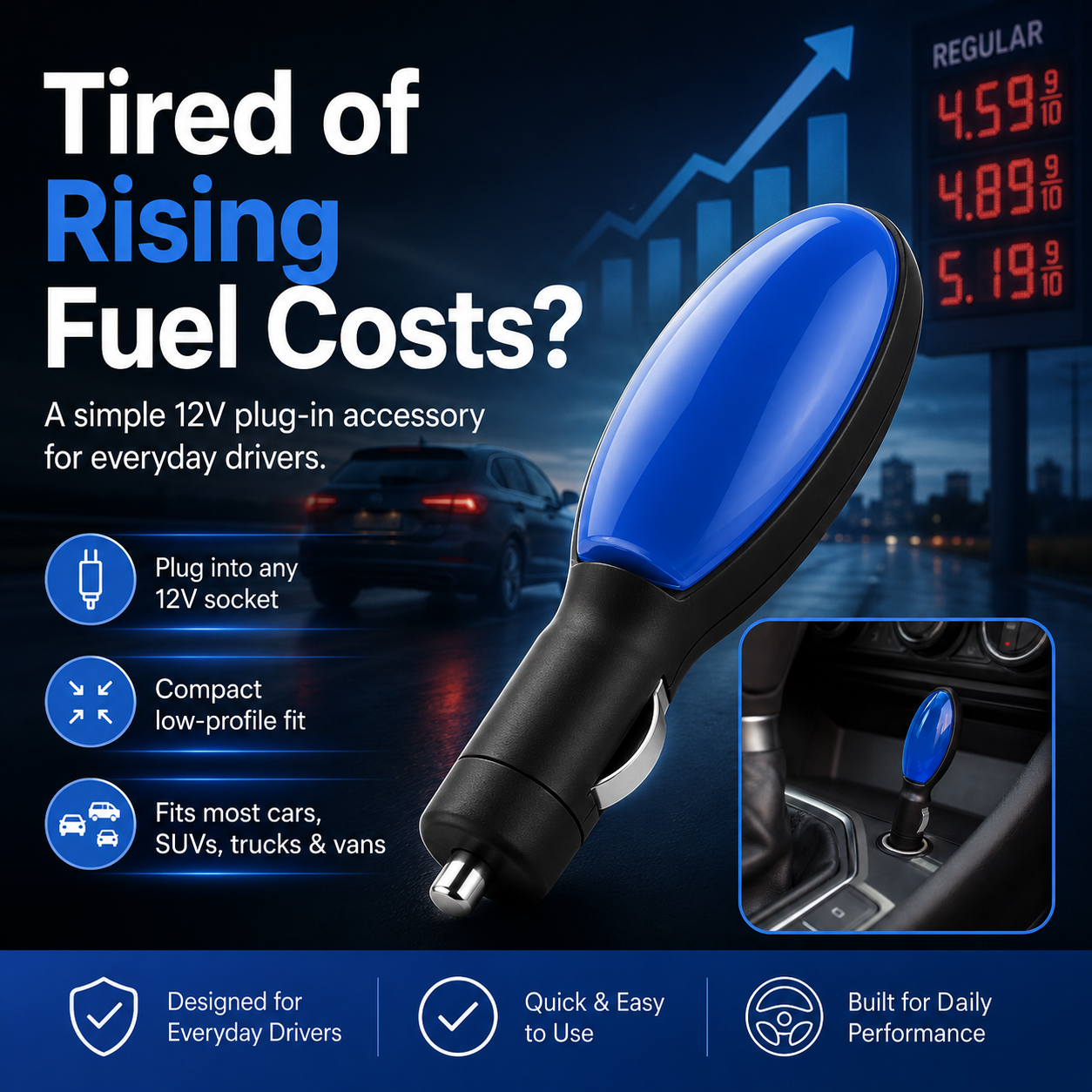 🔥LAST DAY 55% OFF - Plug-And-Play Driving Plug-In: Improve Fuel Efficiency