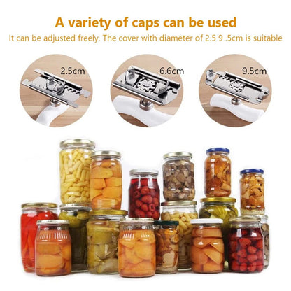 🔥LAST DAY 50% OFF | Stainless Steel Jar Opener & Bottle Lid Remover