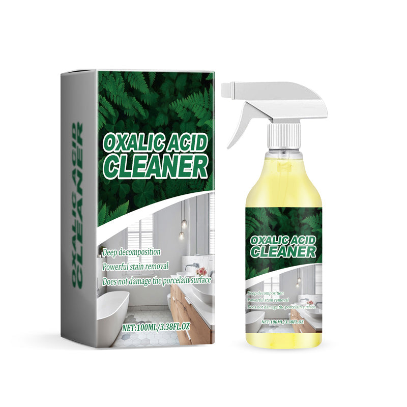🥳2026 HOT SALE🥳💞50K+ SOLD!💥 【CLEARANCE!】Molecular-Level Cleaning Tech! Oxalic Acid Bathroom Cleaner Dissolves Rust✨